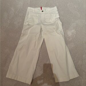 SPANX White Flare & Wide Leg Jeans